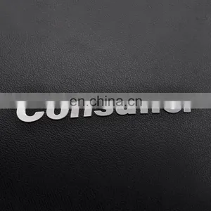 Hot Selling Metal Sticker Logo,Aluminum Separate Logo thumbnail-1