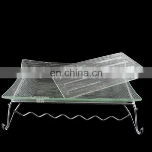 High Precision Acrylic Plastic Industrial Buffet Disc Sashimi Ice Plate thumbnail-4