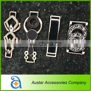 New Oil Drip Styles Plastic Rectangle Buckles Decoration Accessories for Lady Sandal thumbnail-1