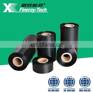 Xinxiang 2017 Red Black Yellow Copper Color White Wax Resin TTR Thermal Transfer Wax/resin Ribbon thumbnail-2