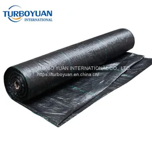 Heavy Duty Black Plastic Weed Barrier Matting Weed Control Fabric for Agriculture thumbnail-3