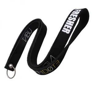 Promotional Custom Imprinted Floating Sports Neoprene Material Lanyards thumbnail-5