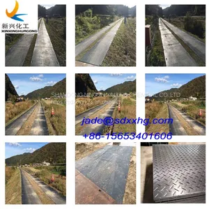 Anti-slip Heavy Equipment Mud Mats / Ground Protection Mat / Temporary Road Mat thumbnail-5