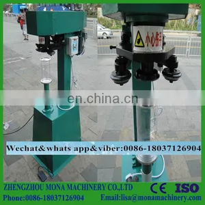 MONA Electric Round Tin Can Closer Capper Capping Sealing Machine thumbnail-3