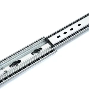Filta Cold Rolled Steel/ Iron 120kg Full Extension Side Rail Heavy Duty Drawer Slide With Rolller Bearings 5320 thumbnail-3