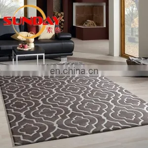 Micro Fiber Machine Knitted Rug For Living Room thumbnail-1