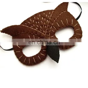 Wholesale Halloween Felt Kids Crafts Animal Mask for Children thumbnail-4