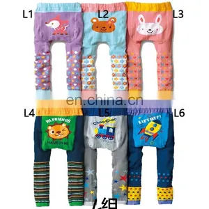 Infant/Toddler Baby Cartoon Print PP Leggings Tights Tight Pants 78 Patterns Animal Kids Tight Pants 3 Sizes 12M-3T thumbnail-6