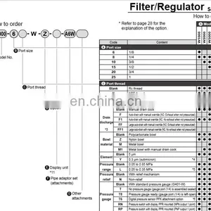 Hot Sales CDK Air Filter Regulator With Low Price W3000 Series W3000-10-F thumbnail-2