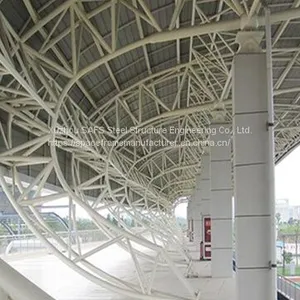 Anhui Tongcheng Stadium Steel Structure Roof Project thumbnail-4