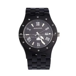 Man High Quantity Waterproof Wooden Watch thumbnail-1