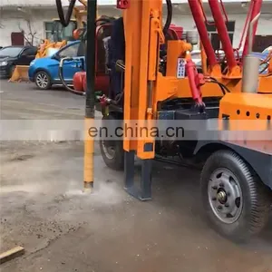 Hydraulic Static Screw Piling Pile Driver Driving Machine Sunward for Sale thumbnail-5