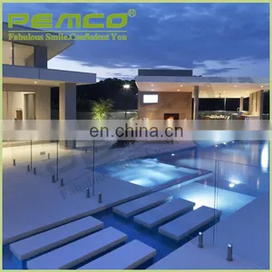 Factory Wholesale 304 316 Stainless Steel Frameless Swimming Pool Glass Pool Fence Spigot thumbnail-6