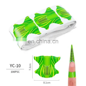 New Fashion Beautiful Butterfly Shaped Nail Form for Nail Art Extension Nail Forms thumbnail-6