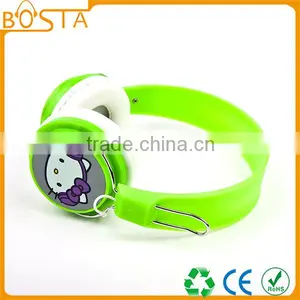 Hot Fashion Stylish on Sale Popular KT Style Green Headphone thumbnail-1