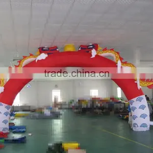 Giant Good Quality Double Dragon Inflatable Arch for Advertising/promotion/event thumbnail-1