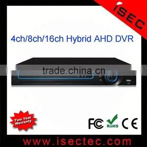 2016 Hot 4ch/8ch/16ch 720p/1080p AHD DVR for AHD CCTV Camera thumbnail-1