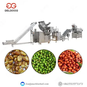 Stainless Steel Automatic Industrial Broad Beans Frying Machine thumbnail-2