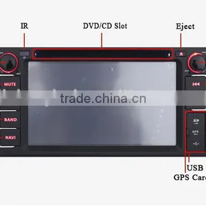 Touch Screen Double Din Car DVD for TOYOTA Car GPS Navi WIFI 3G Digital TV SWC Bluetooth RDS 1080P AUX IN AM/FM MP3/4 Phonebook thumbnail-3