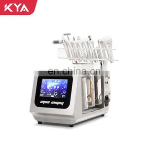 Hydrogen Oxygen Micro-engraving Instrument 9 IN 1 H2O2 Oxygen Jet Peel Machine EMS Deep Cleansing Hydrating Small Bubbles Device thumbnail-1