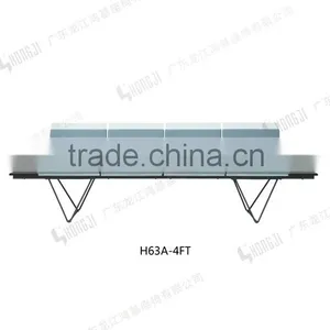 Wooden Hotesale Hall Waiting Chair With Cushion for Airport Station H63A-4T-E thumbnail-2