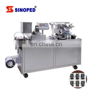 Automatic Capsule Tablet Jam Honey And Chocolate Blister Packing Machine Dpp80 For Medicine Food thumbnail-4