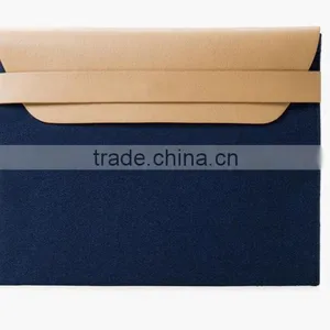 Bicolor Suede Envelope Clutch Bags Textured New Design With Leather Trim Clutch With Front Lapel. thumbnail-3
