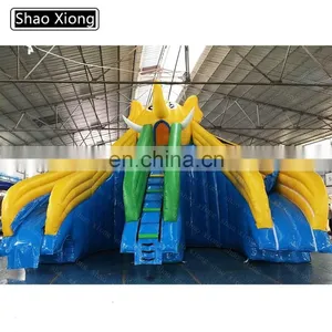 Used Outdoor Indoor Big Slide Inflatable Slip n Slides For Water Parks Sale Adults Kids Pool thumbnail-1