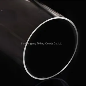 Cutting Transparent Quartz Glass Tube Large Diameter Quartz Tube thumbnail-5