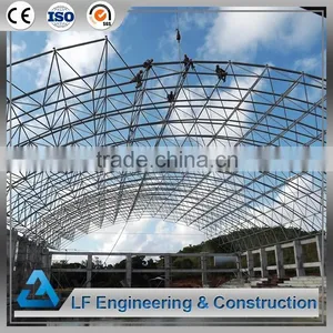 Long Span Steel Frame Structure Swimming Pool Roof thumbnail-4