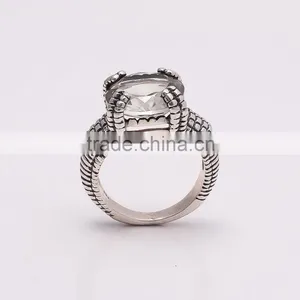 GREEN AMETHYST Ring,925 Sterling Silver Jewelry Wholesale,WHOLESALE SILVER JEWELRY,SILVER EXORTER,SILVER JEWELRY FROM INDIA thumbnail-3