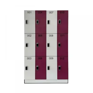 Modern Design 12mm HPL Compact Laminate 4 Door School Locker thumbnail-1