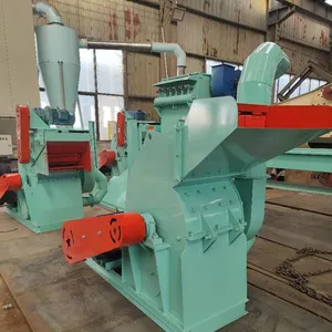 Industrial Wood Sawdust Shredder – Electric & Diesel Options – Biomass Fuel Preparation Machine thumbnail-3