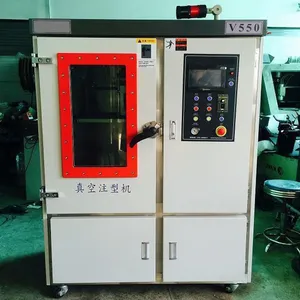 High Efficiency Vacuum Casting Machine for Rapid Prototyping | Double-Chamber Silicone Mold Casting Equipment thumbnail-3