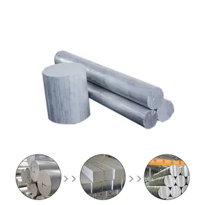 Aluminum Billet Ingots 5052 5083 6061 3003 2024 T351 Aluminum Round Bar thumbnail-4