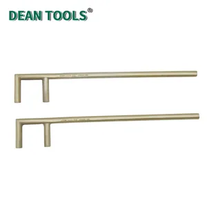 Non-Sparking F Valve Wrench Round Head Explosion Proof Valve Wrench Beryllium Copper Aluminum Bronze Hand Tool thumbnail-1