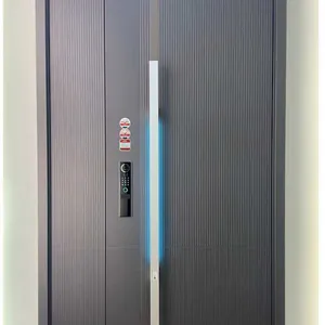 SUNFREE Modern Aluminum Entrance Door, Custom Villa Residential Security Main Entry Door thumbnail-5