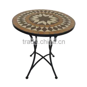 2015 New Design Outdoor Mosaic Tile Table Set thumbnail-1