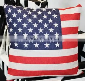 Linen Colmfortable Printed Decorated Throw Pillow thumbnail-3