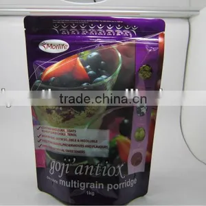 Customized Plastic Stand up Pouch With Zipper Packaging Bag for Food thumbnail-1