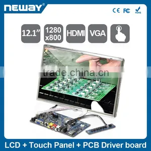 Raspberry pi Lcd Moitor 12.1inch Linux Resistive Touch SKD Lcd Screen Module thumbnail-5