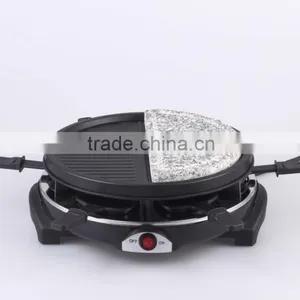 900W Home Electric Raclette Grill With ON-OFF Switch For 6 Persons RG-106 thumbnail-3
