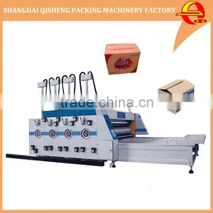 One Color Carton Flexographic Printing Slotting Machine thumbnail-1