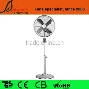 16 Inch Chromed Pedestal Fan thumbnail-1
