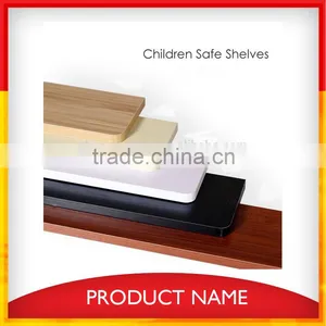 2015 Melamine Faced MDF Floating Shelf Wood With Hidden Bracket MDF Wall Commodity Shelf thumbnail-1