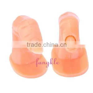 Plastic Nail Practice Finger Nail Art Fingers thumbnail-1