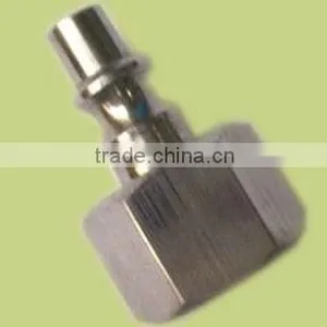 American Type 1/4A Type Plug NPT 3/8F Chromate Plating thumbnail-1