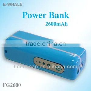 Universal USB Battery Charger Power Bank 2600mah for IPAD/iPhone/Smart Mobile FG2600 thumbnail-1