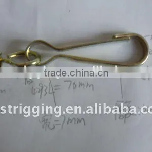 Cheap Price High Quality Nickel Plated Zinc Plated Simplex Swivel Hook , ZP 4293w China Supplier Hardware thumbnail-4
