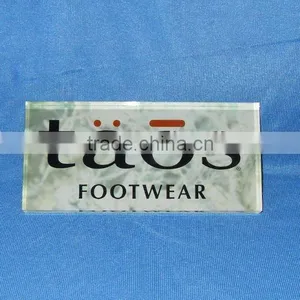 China Supplier New Products Acrylic Logo Block thumbnail-1